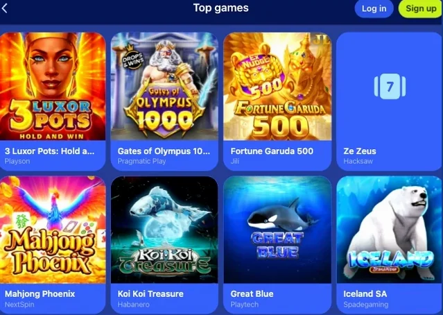 Game card preview showing the title tile and the start button